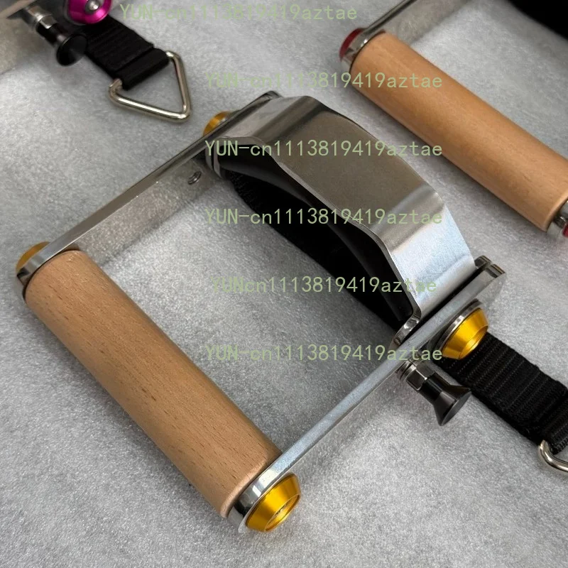 Adjustable Left & Right Cable Gantry Handle with Side Flat Grip, Patented Fitness Accessory for Shoulder Training Workouts