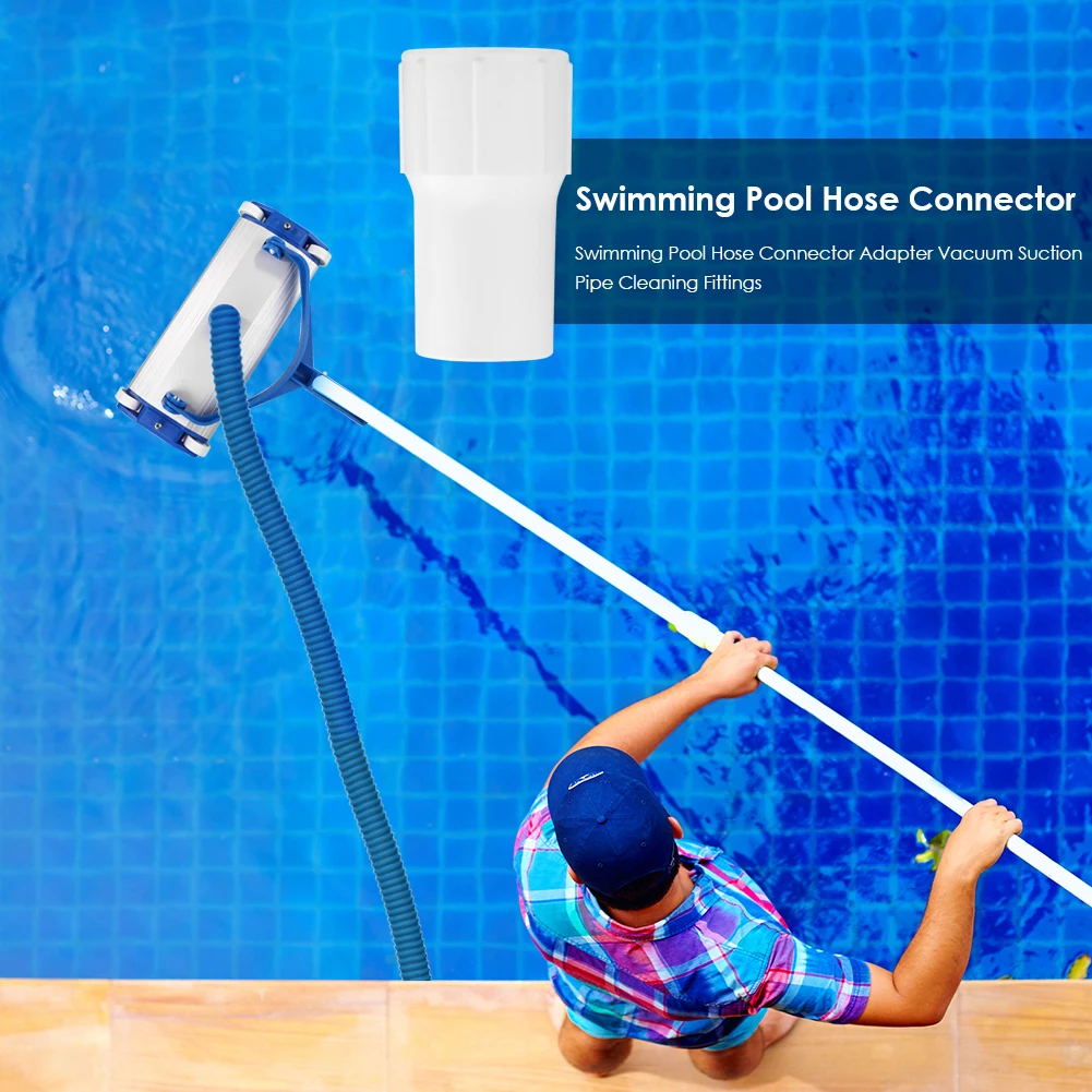 

Adapter Durable Cleaning Fittings Home Cuffs Replacement Suction 38mm Suction Pipe Swimming Pool Hose Connector Vacuum