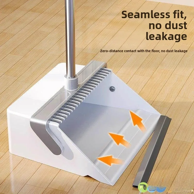 

Набор метла и совок для дома, не оставляющий следов, для уборки волос, водосгон для ванной, инструменты для уборки дома, бренд Fly Blue Valley