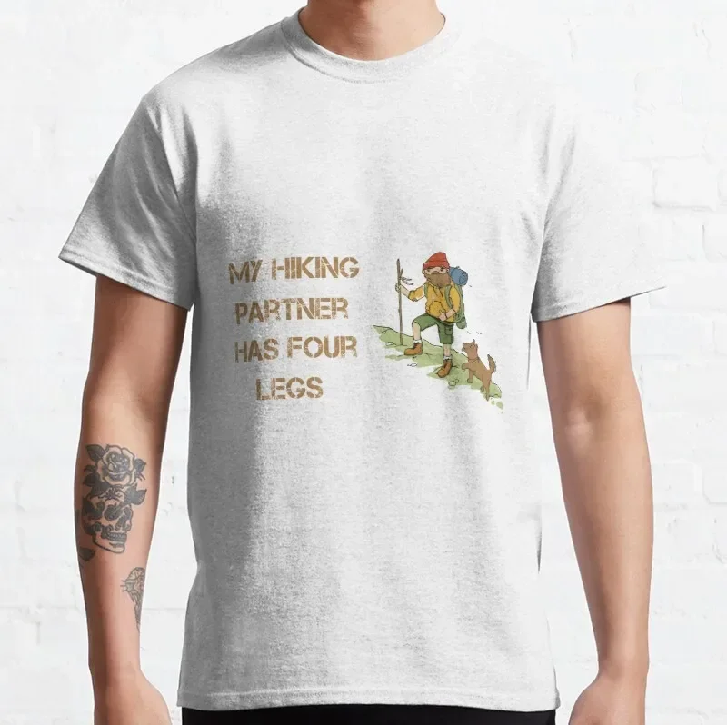 New My Hiking Partner Has Four Legs 16 Classic T-Shirt Tshirts