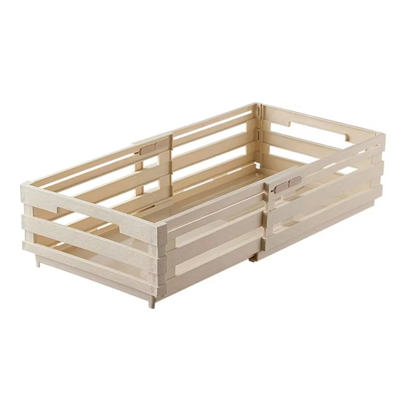

Drawer-Style Storage Box,Scalable Clothing & Kitchen Storage Basket,Collapsible Storage Box Organizer For Kitchen