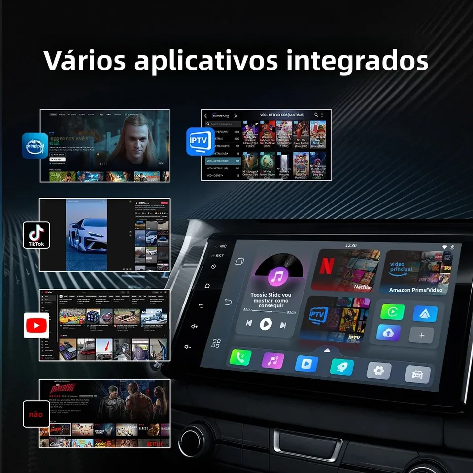 OTTOCAST Play2Video Ultra Wireless CarPlay Android Auto Adapter