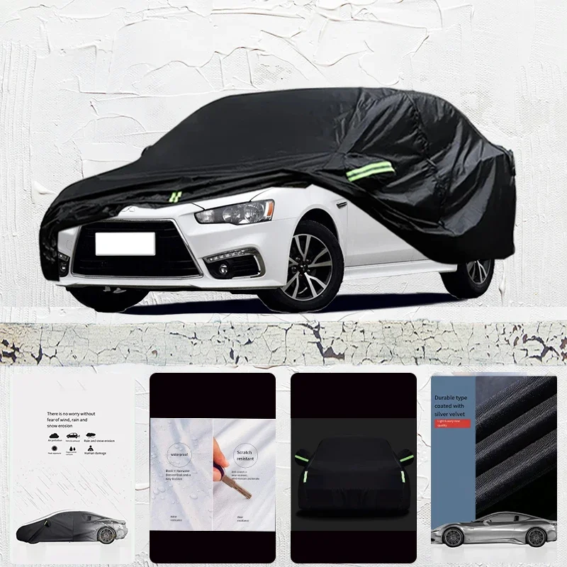 

For Mitsubishi Lancer ex Anti-UV Sun Shade Rain Snow Resistant Dustproof Car umbrella Full Car Cover Outdoor Protection