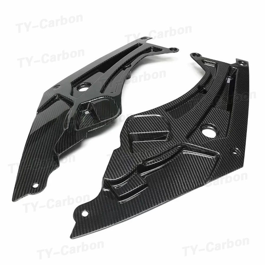 Dry Carbon Fiber engine compartment Trim Cover For BMW M3 G80 G81 M4 G82 G83 2021-2024 Tuning Parts Bodikit Lamp Eyebrow Cover