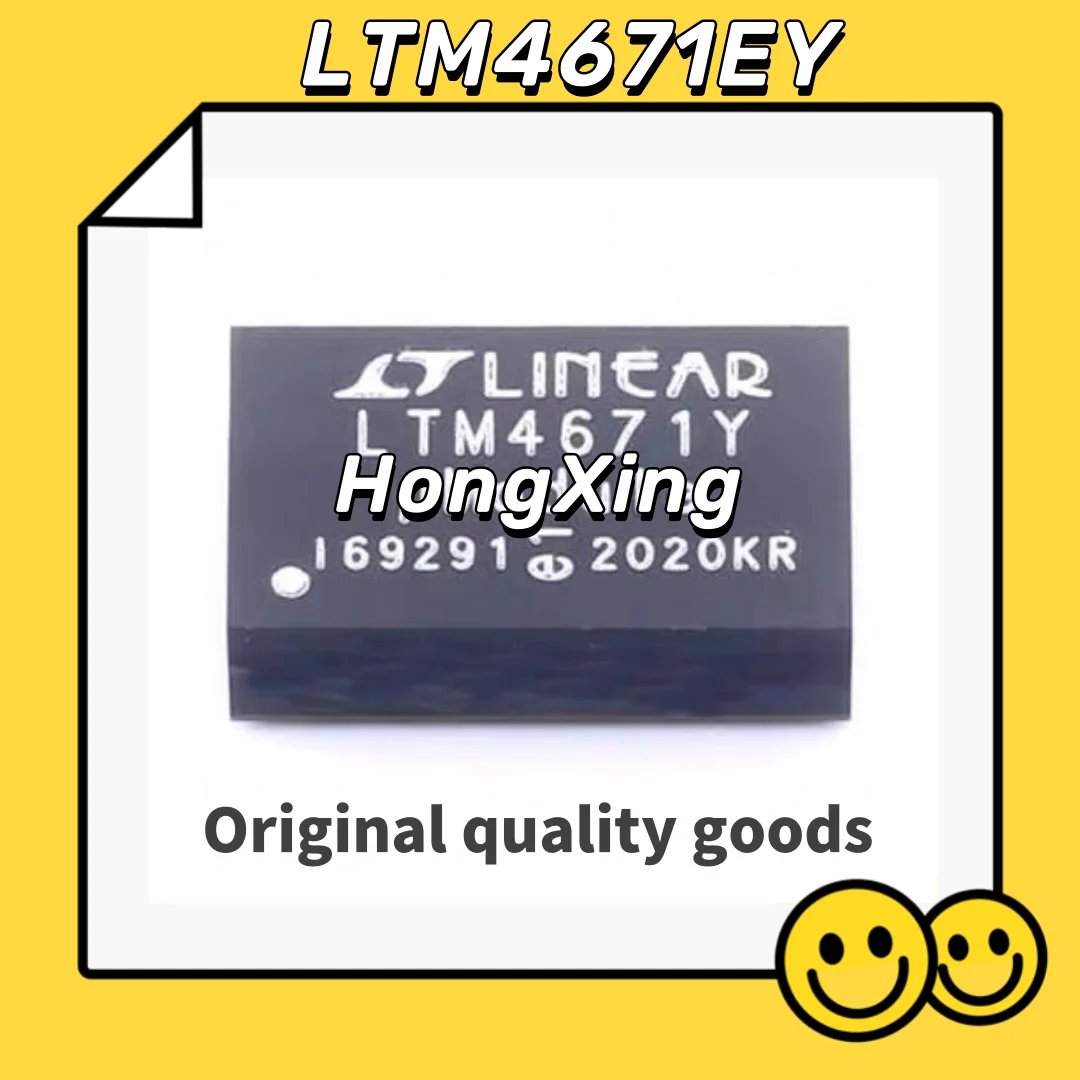 LTM4671EY 비절연 PoL 모듈 DC DC 컨버터, 4 출력 0.6 ~ 3.3V, 0.6 ~ 3.3V, 0.6 ~ 5.5V, 0.6 ~ 5.5V, 12A, 12A, 5A, 5A, 3.1V-20V