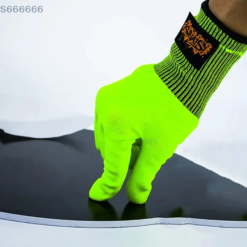 디럭스 자동차 필름 적용 장갑, 페인트 및 필름 사용을 위한 먼지 없는 제품, 폴리에스터 섬유로 제작, 전기 필요 없음