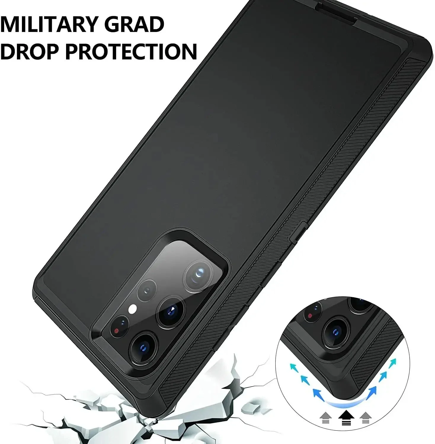 Armor Otter Case for Samsung Galaxy s26 ultra S23 S22 S21 S20 S24 Ultra S24Plus Note 20 10 Heavy Duty Shockproof Armor Box Case