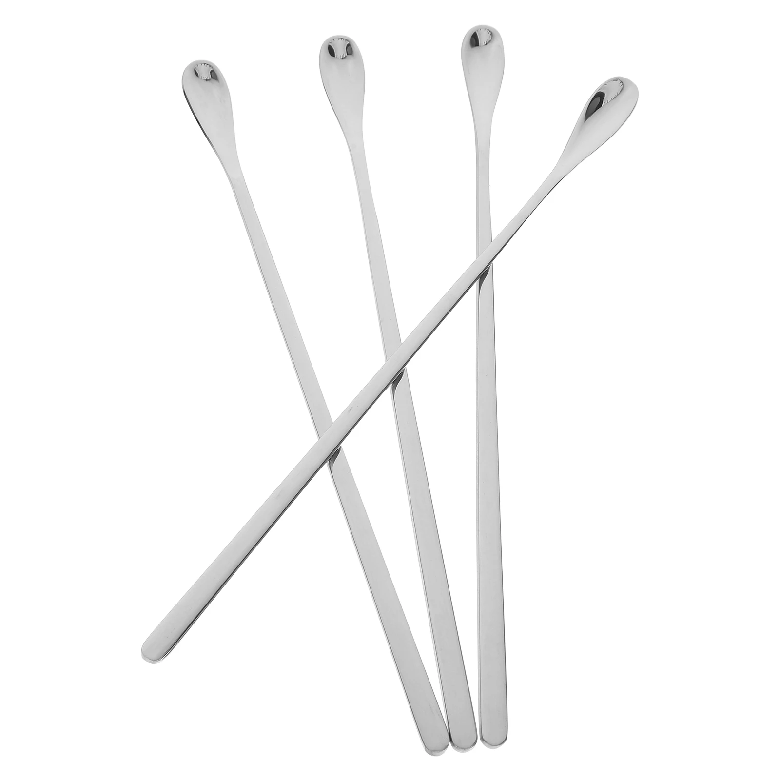 

Stainless Steel H Mirror Polished Coffee Tea Dessert Spoon High Temperature Resistant Easy to Clean Mixing Spoon