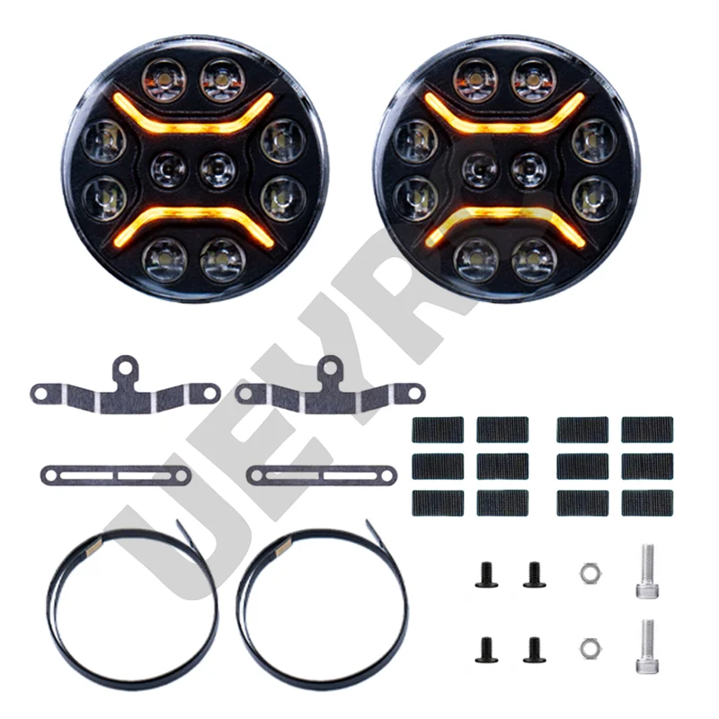 1:14e Schaal Daklichten Verlichting Control Board voor Tamiya RC Truck SCANIA 770S R620 Volvo FH16 Benz Arocs MAN TGX Auto