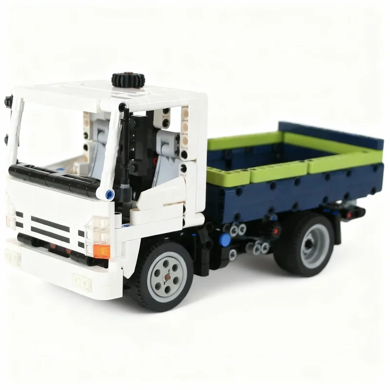 

740pcs MOC Isuzu NPR Hooklift Technical Model Building Blocks Construction Toy Christmas Gifts DIY Creative Idea Education Brick