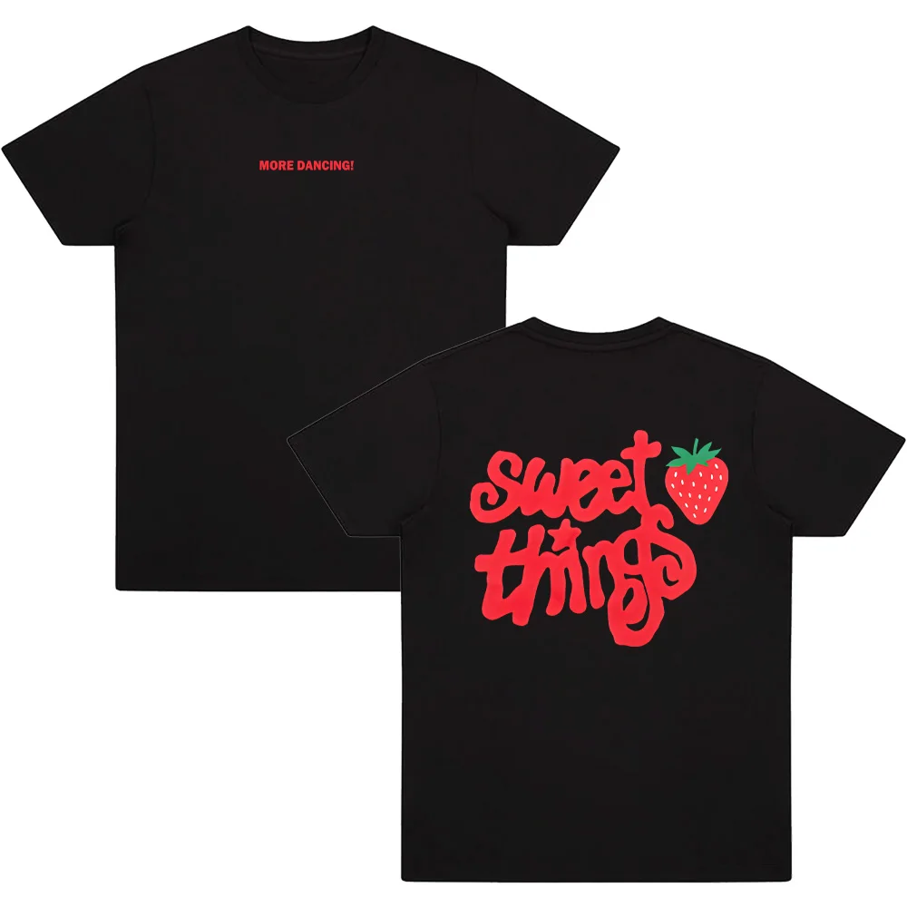 Olivia Dean Sweet Things T-shirt Moda Nuovo Merch Donna Uomo T-shirt in cotone Estate Casual Manica corta Tee Comfort Y2k Abbigliamento