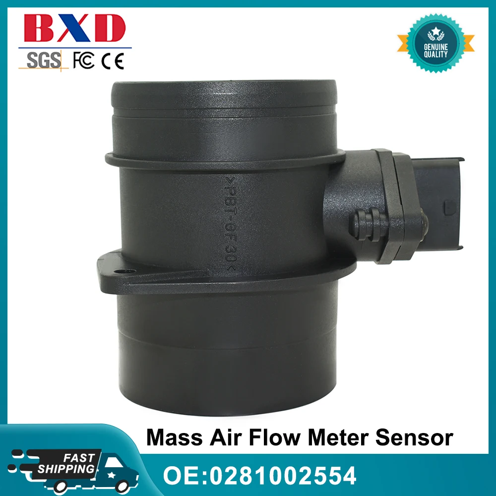 OEM 0281002554  28164-4A000 0 281 002 554 Mass Air Flow Sensor Meter MAF For Hyundai Terracan H-1 Kia Sorento K2900