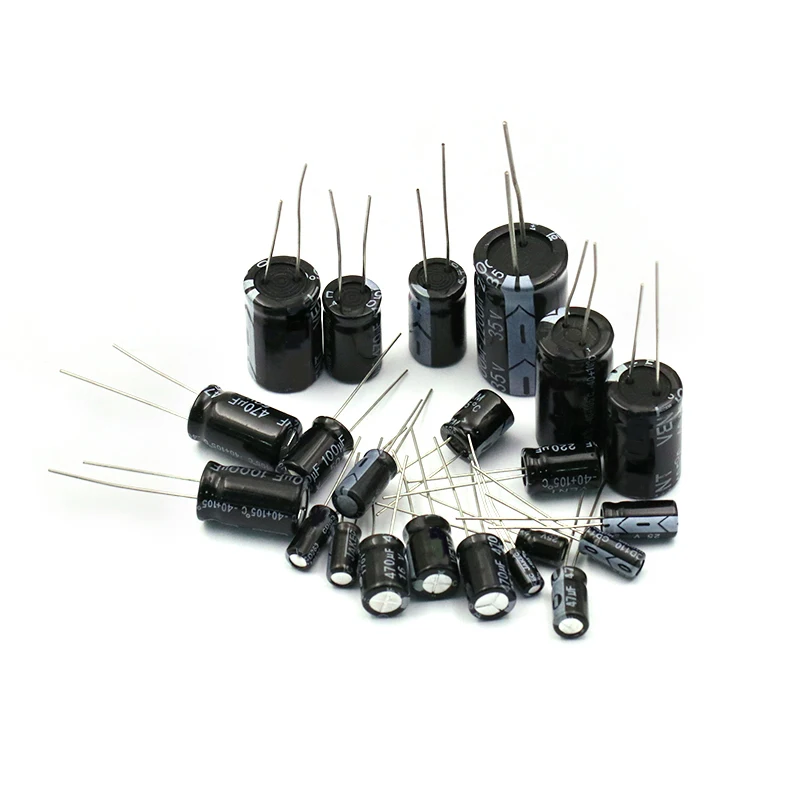 50pcs 33uF 200V 33MFD 200WV 10*16mm Aluminum Electrolytic Capacitor Radial