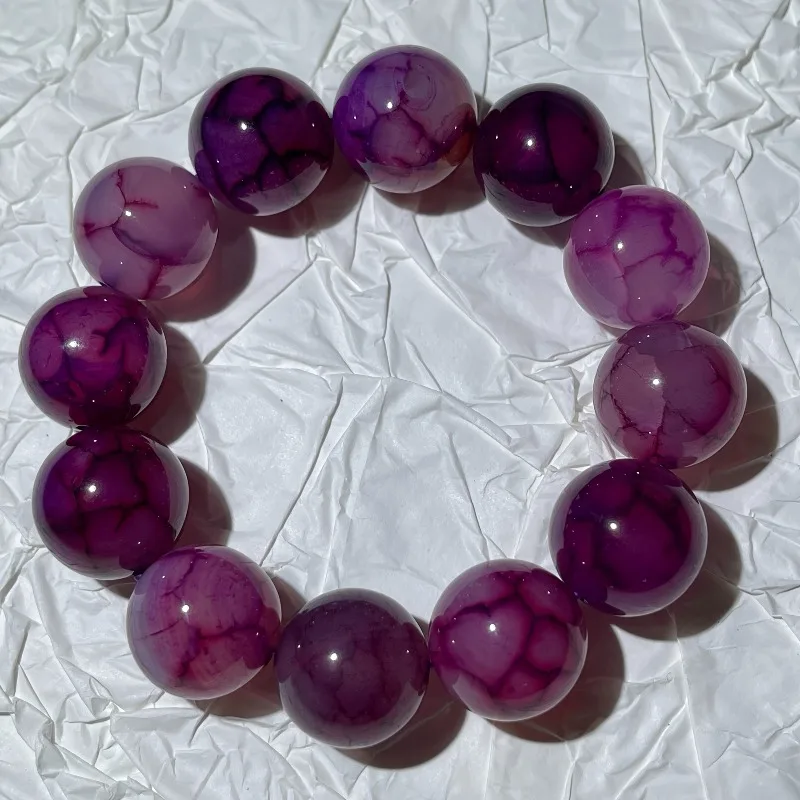 

Браслет с одним кольцом из натурального агата, универсальный темперамент, ювелирные изделия унисекс