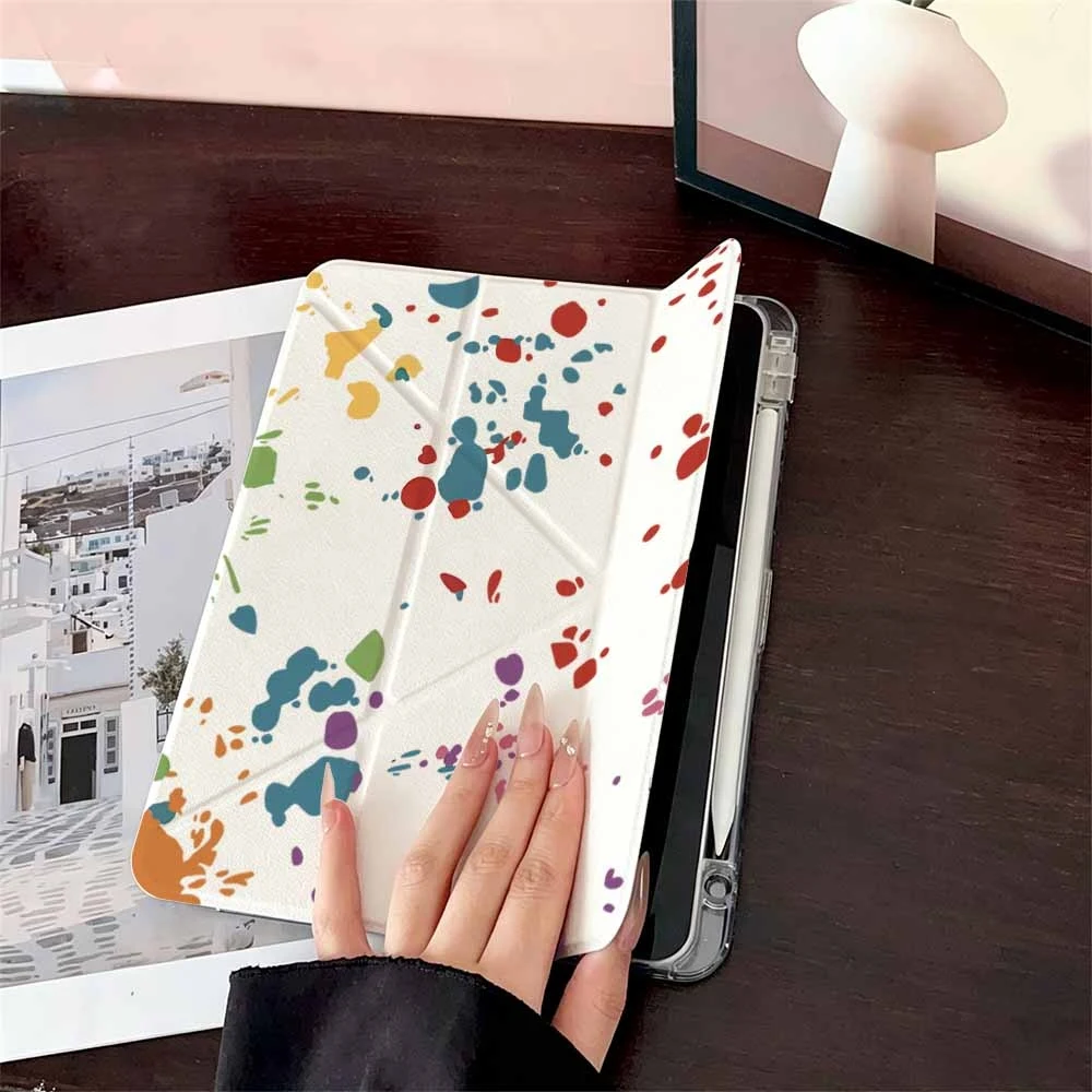 Fashion graffiti For Samsung Galaxy Tab A8 A9 A11 S6 S7 S8 S9 S10 FE Plus Lite Protective With Pen Slot Tablet Case