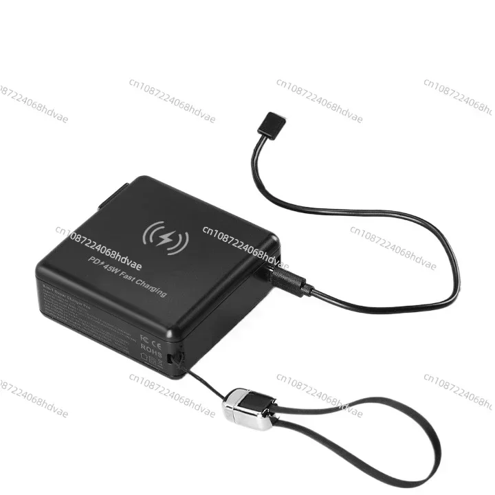 Laptop Power Bank with Plug, Large Capacity 15000 MAh UFCS Fusion Fast Charging Mobile Power Supply