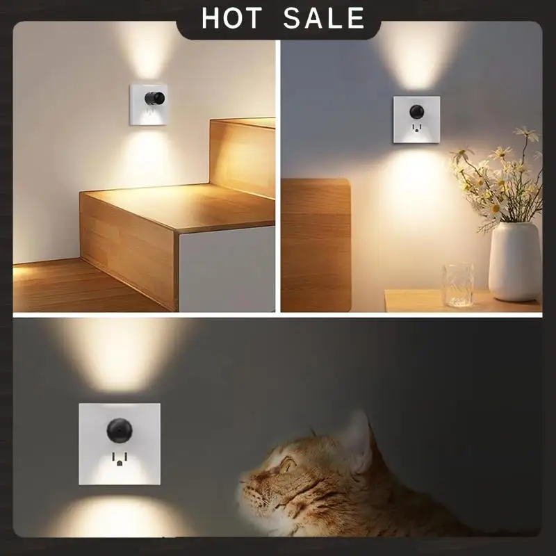 24-Hour Delivery LED Night Light 6 Pack Plug-In Wall Outlet Light, Dusk To Dawn Illumination, Ambient Lighting For Bedroom Hallw