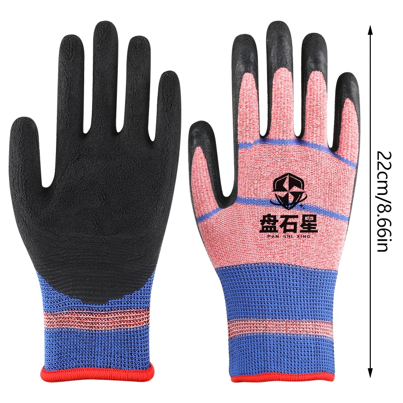 1 Pair/12 Pairs Tire Latex Gloves,Wear-resistant Non-slip Work Gloves Auto Repair Workshop Protection Labor Protection Gloves