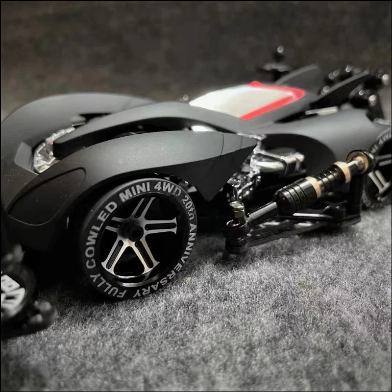 4WD, modified FMA chassis, front motor, fast pit viper, nine-color matte black spray paint, gift box.