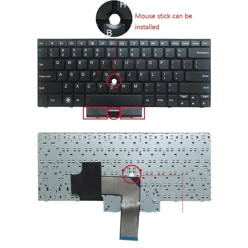 New US English Keyboard For Lenovo Thinkpad E420 E320 E325 E425 E420S E425S S420 04W0830 04W0803