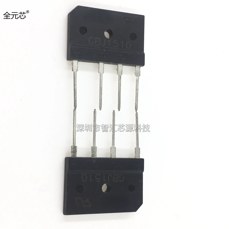 5PCS/LOT GBJ1510 GBJ1010 GBJ2010 GBJ2510 GBJ3510 GBJ5010 Rectifier Bridge Stack Flat Bridge Common Rectifier for Induction