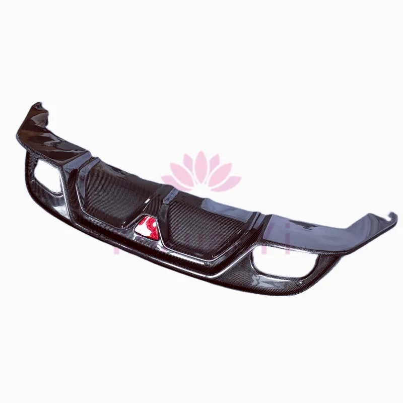 Used for Jaguar F-TYPE 2013-2016 Carbon Fiber Illuminated Rear Diffuser Lip Body Kit