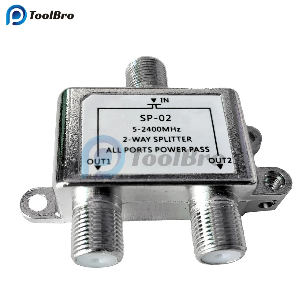 Imagem -05 - Way Satélite Splitter 52400mhz Digital Coaxial Cabo Splitter Conector Distribuidor para Satv Catv 2