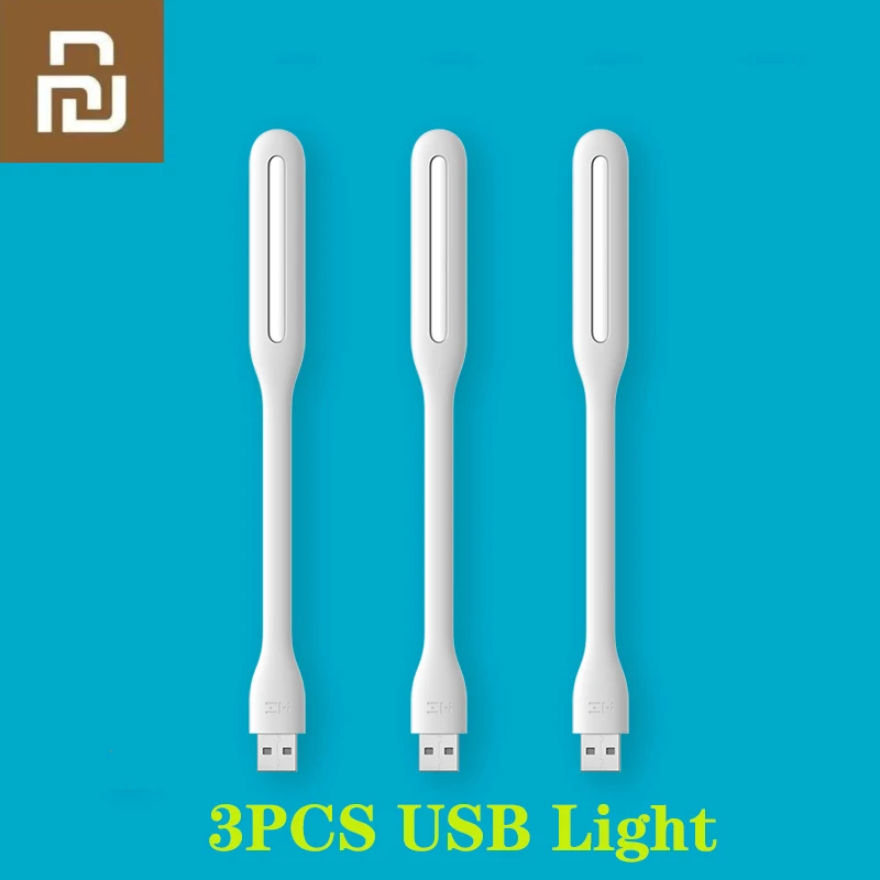 Original Youpin ZMI USB LED Light 5V 1.2W Portable Energy-saving LED Lamp For Power Bank notebook