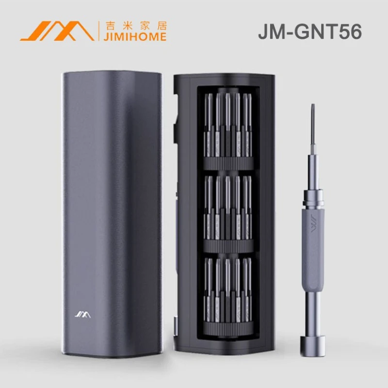 

Xiaomi JimiHome GNT56 Mini Screwdriver Set Precision Power Tool Settings Lights Repair Magnetic Screw Kit for Watch Phone Repair