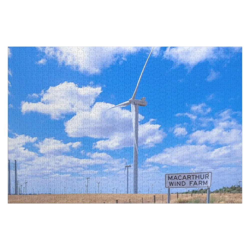 

The Macalister Wind Farm Jigsaw Puzzle Children Picture With Photo Custom Kids Toy Puzzle