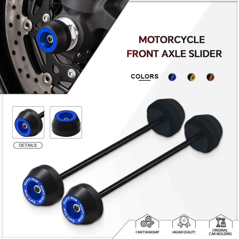 

For MT10 MT03 MT25 Motorcycle Front & Rear Wheel Crash Slider Falling Protector Pad Motorcycle mt03 mt10 Wheel Protector