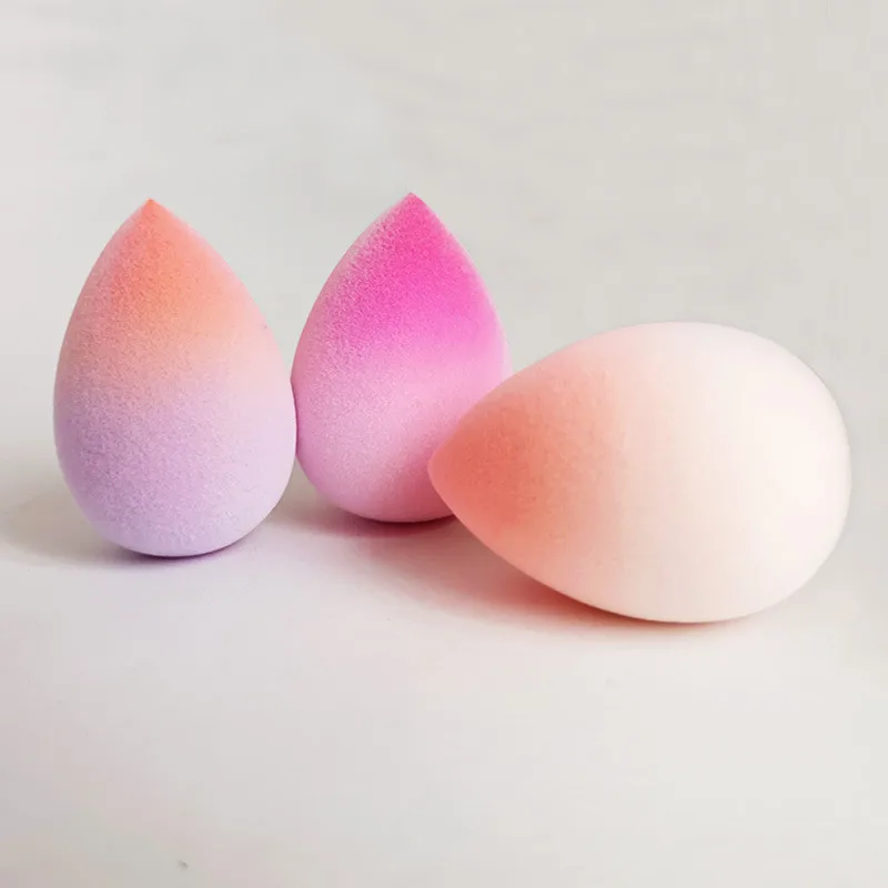 Microfiber Fluff Surface Cosmetic Puff Blending Makeup Sponge Soft Marshmallow Foundation Blender Make up Gift Set