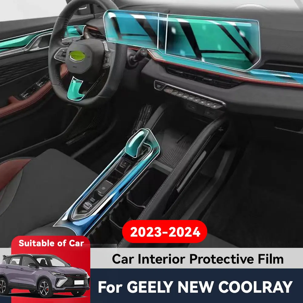 

Auto Central Control Screen TPU Navigation Anti Scratch interior Protection Film GPS Navigation For GEELY NEW COOLRAY 2023 2024