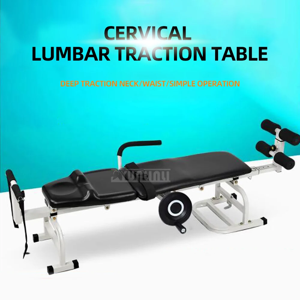 

Good Quality The stretcher cervical lumbar traction bed lumbar traction bed home tractor portable health