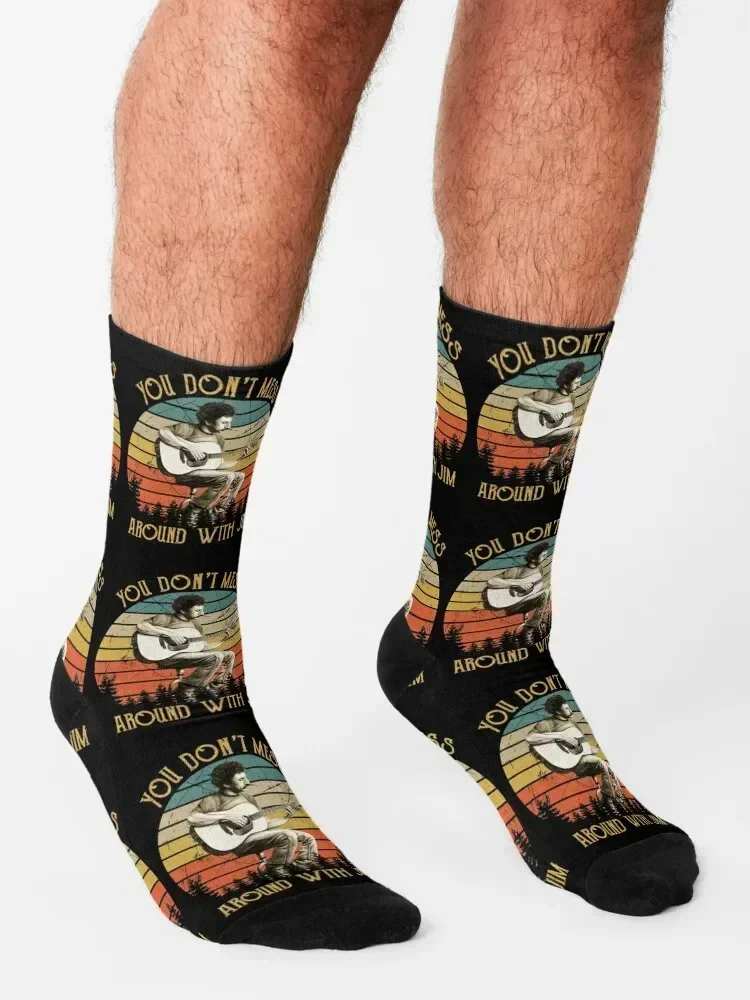 خمر جيم كروس أنت لا تعبث حول مع جوارب جيم تسلق ضغط مضحك هدية الكاحل الجوارب رجل إمرأة #3