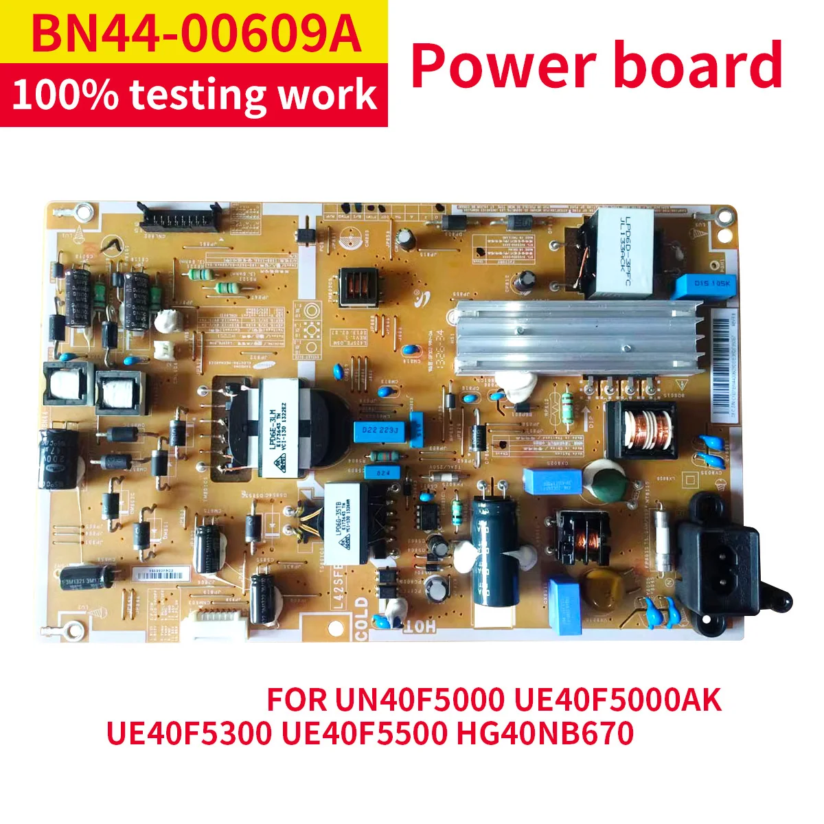 電源パネルテレビ用bn44-00609e-bn44-00609f-bn44-00609d-bn44-00609a40f5000ue40f5000akue40f5300ue40f5500hg40nb670