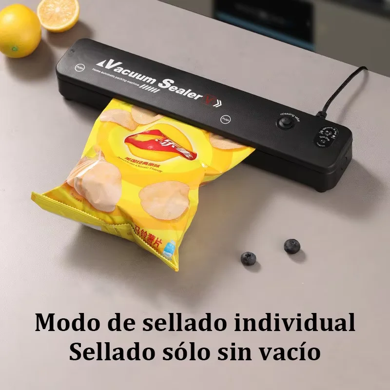 NUEVA Selladora de Alimentos al Vacío Portátil para el Hogar 2026, Asistente de Cocina, Máquina de Sellado Automático de Alimentos 220V