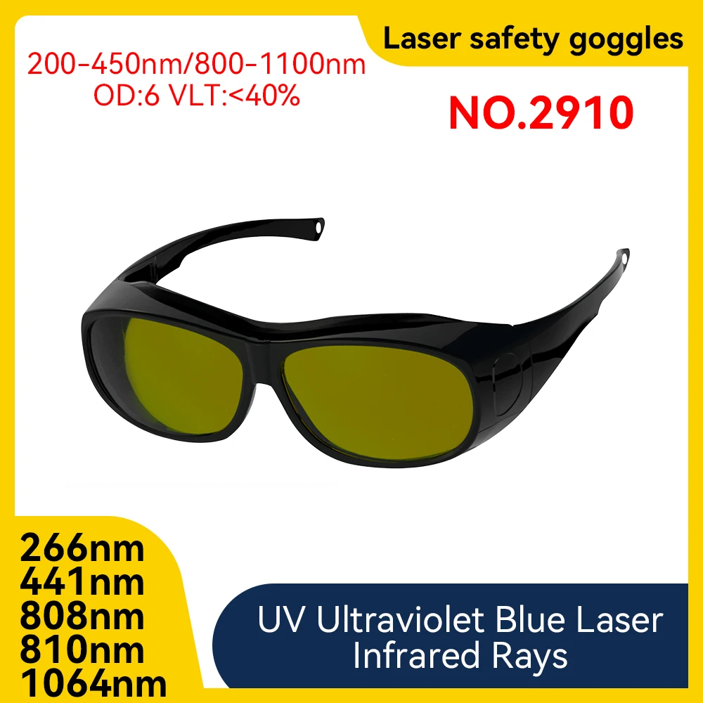 laser glasses Laser Protection 808 1064 OD6 Laser Safety Glasses Protective lenses laser protector laser protective glasses 532