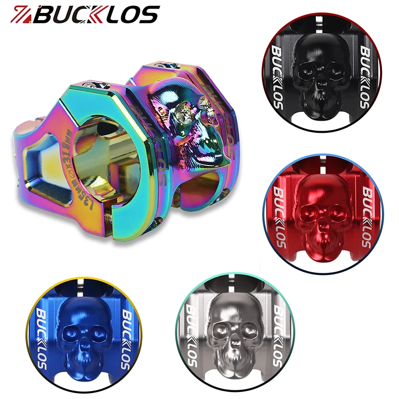 

BUCKLOS 35mm Bike Stem CNC Aluminum Alloy Bicycle Short Stem 31.8mm MTB Power BMX DH Stems Ultralight Mountain Bike Table
