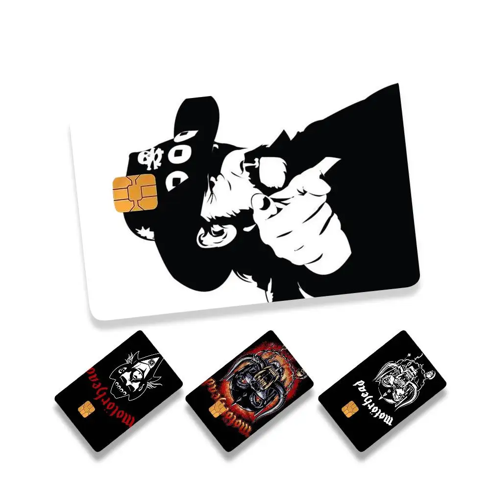 

M-Motorhead Rock Band HD Waterproof Card Skins Protective Stickers for Credit Bank Game Cards