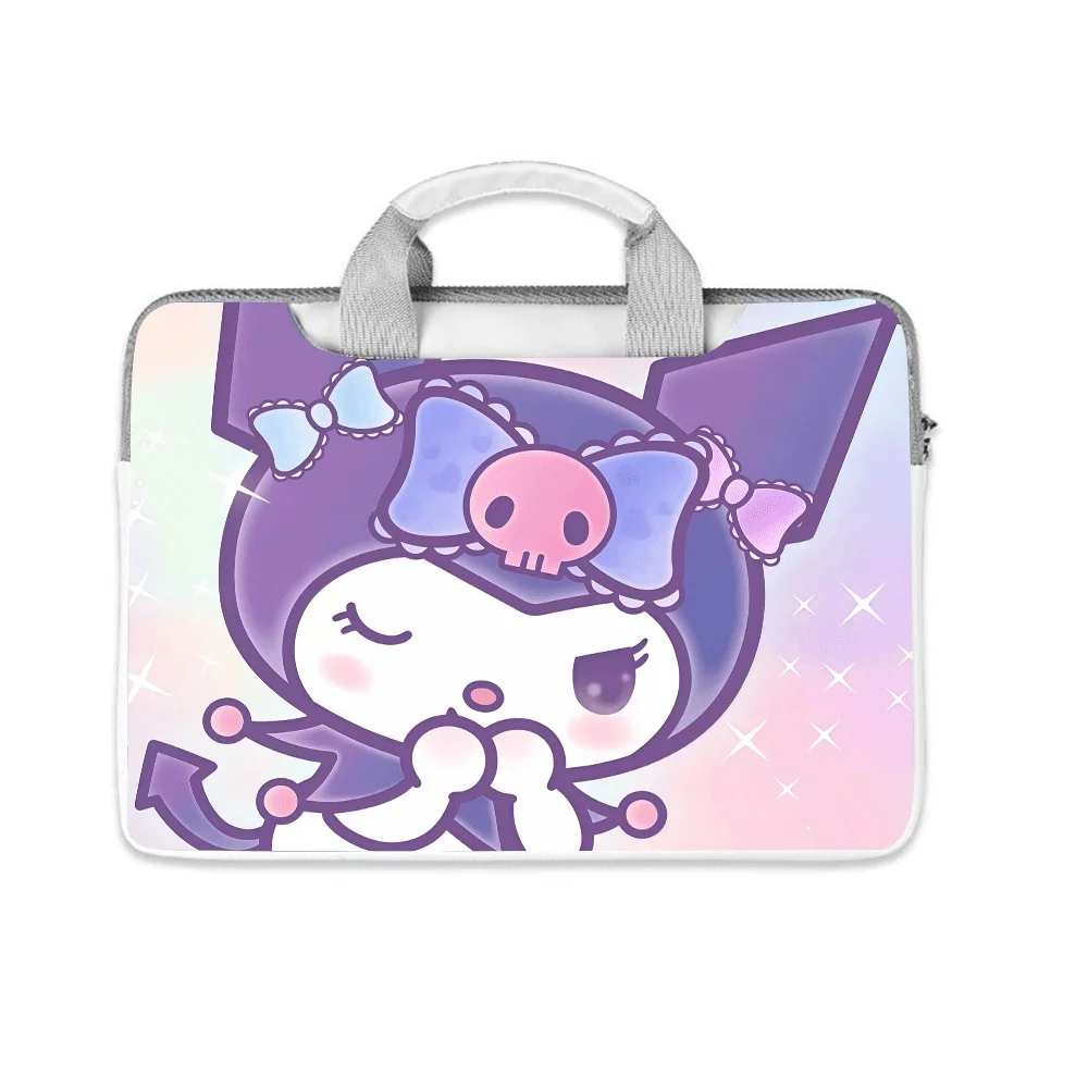 

Портативная сумка для ноутбука Hello Kitty Kuromi, защитный чехол для Macbook 12, 13,3, 14, 15,6, 16 дюймов, Macbook Air, Asus, Huawei, праздничный подарок