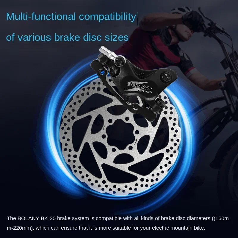 Aluminum Oil Brake Disc Bicycles Length 820mm/1620mm Universal Bilateral Brake Pressure System