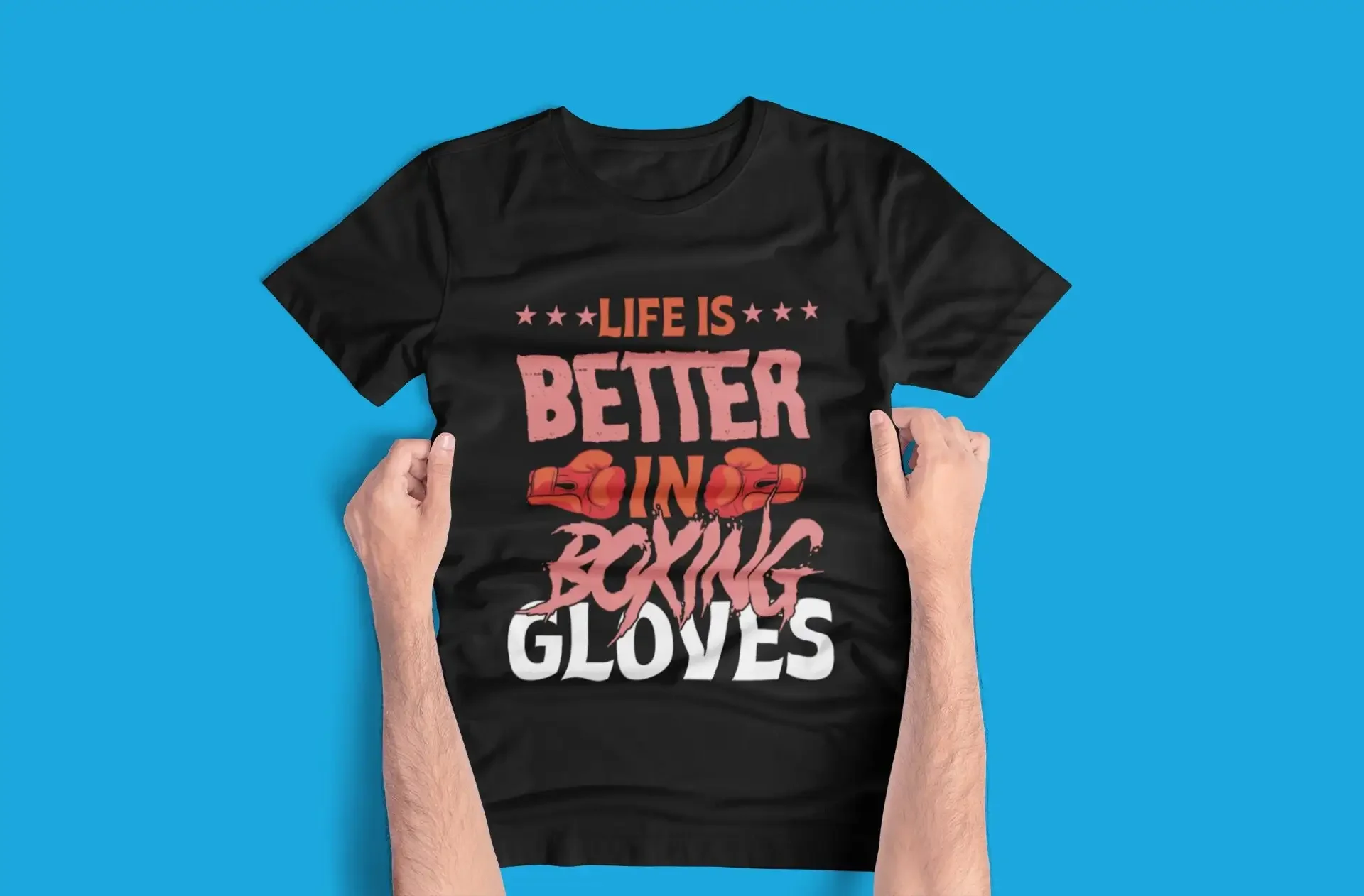 Better In Boxing Gloves T Shirt Vintage Design For Him Men