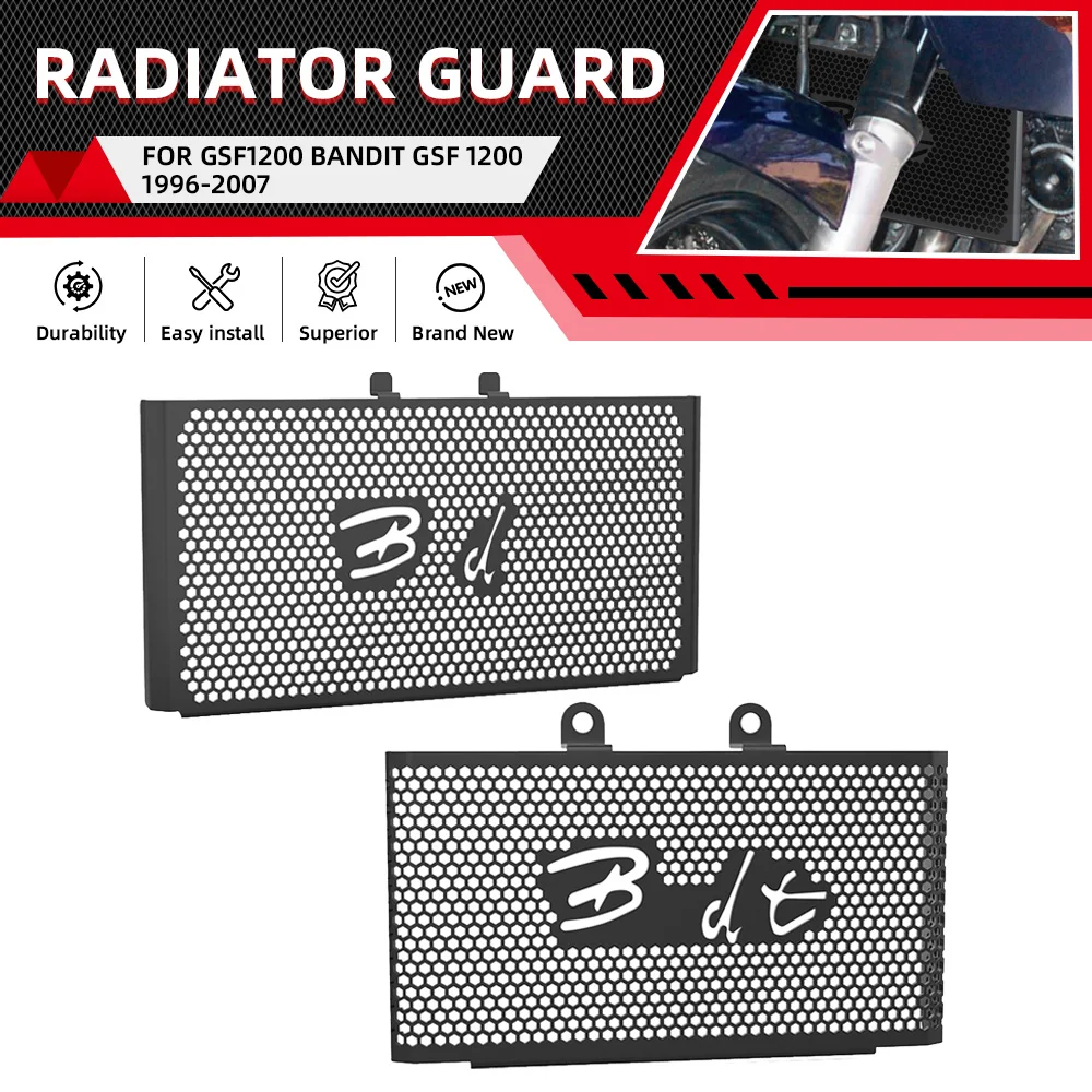 

For Suzuki GSF1200 Bandit GSF 1200 1996-1997-1998-1999-2000 Motorcycle Accessories Radiator Guard Oil Cooler Protection Cover