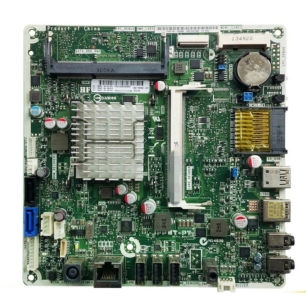 para hp 20 192113w 20-2010 19-2 20-2 Placa-mãe Ippbt-pt 739692001 739692501 739692601 739692-002 739692-502 739692-602 Novo