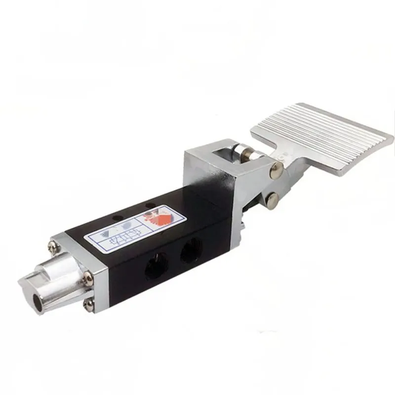 3/8 Inch Port 2 Position 5 Way Pneumatic Foot Pedal Control Valve ST-403A Air Control Foot Valve