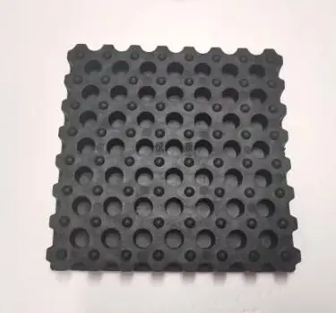 10pcs Rubber pad 128*128*13mm 120*120*12mm apply for milling machine,corrosion-resistant pad, shock-absorbing pad, non-slip pad