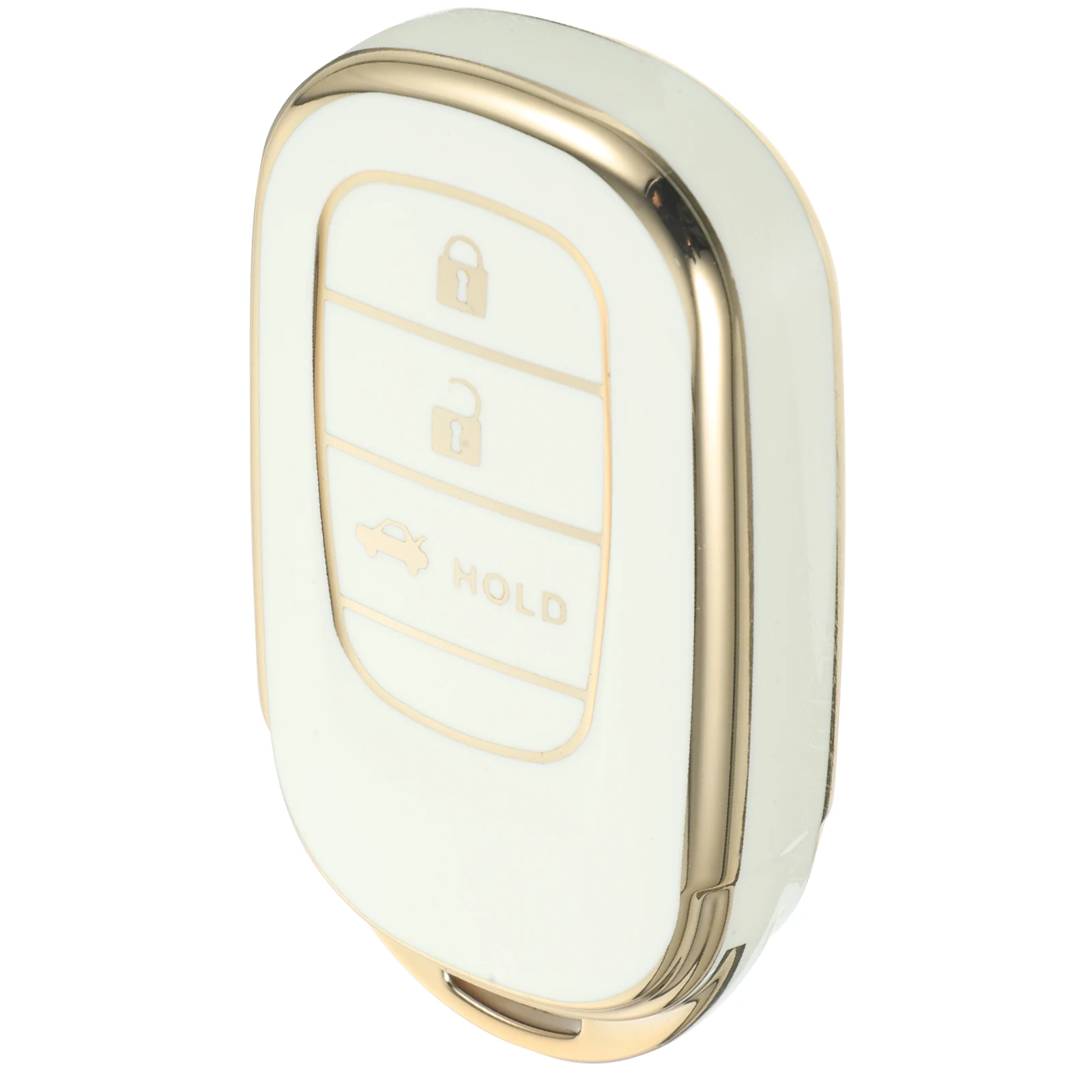 

Civic White 3 G11J3 Car Key Cover Hard Shell Durable TPU Metal Full Protection Anti Scratch Key Fob Case Holder Car Keys