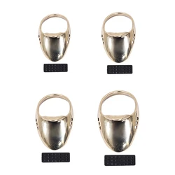 18/20/22/24mm Brass Archery Supply Lightweight Thumb Finger Guard Ring Buckle Hand Decoration Finger Protector Tool