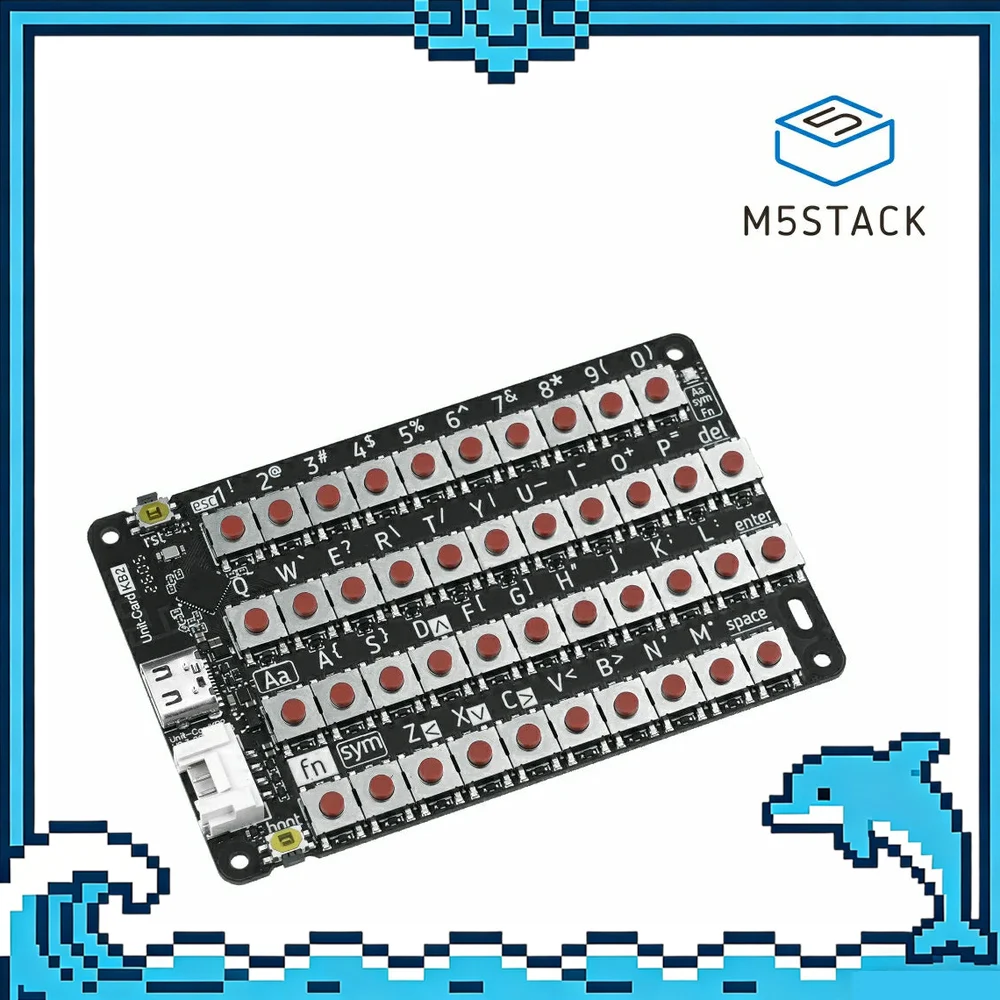 M5Stack CardKB2 Keyboard Unit ESP32-C6 42-Key Portable Keyboard Input Module for IoT Development